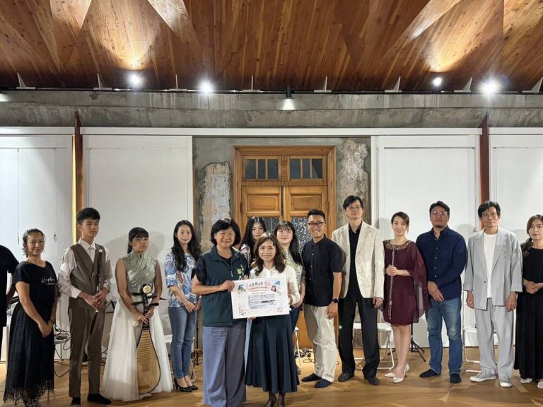 送溫暖到熊本 義演音樂會捐款10萬元