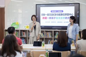 許淑華會勘草屯三校 改善校園設施環境