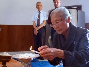 眾生林碧玉分享學與覺 與藍毘尼佛教大學攜手弘法
