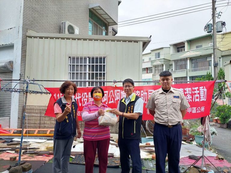 讓愛走進社區！學甲區公所替代役暖心服務關懷獨居長者