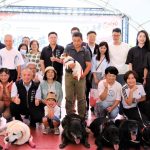消防局舉辦「退役搜救犬回娘家活動」救援任務毛英雄與領犬員相聚