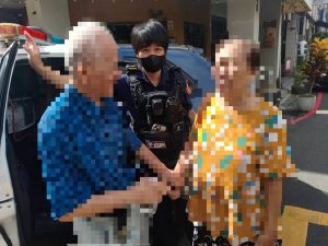 這邊剛報案、那邊找到人　民權警神同步送迷途翁返家