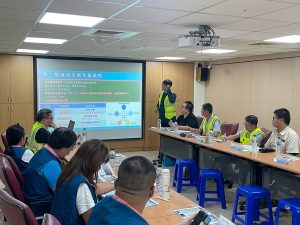 中山區公所暨防災協作中心桌上演習