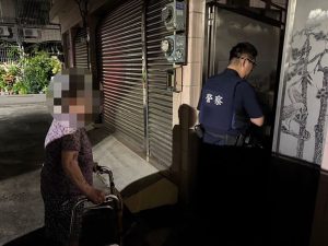 嬤深夜門外苦等 鼎山警聯繫家屬化危機