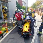 高市消防局國訓中心辦救災組合訓練