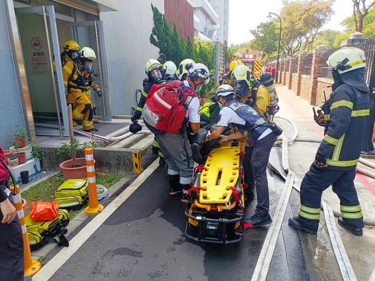 高市消防局國訓中心辦救災組合訓練