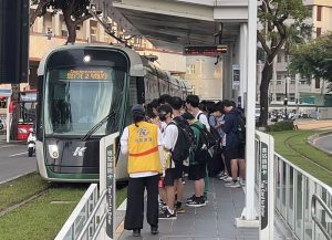 高雄輕軌通學旅次逾190萬人 運量年成長13％