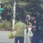 高齡翁下錯站陷迷途 潭子警暖心送返家