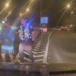 8旬翁天黑困匝道口 豐警及時解圍