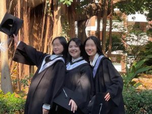 南投家扶15年陪伴 扶助童穿上白袍