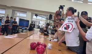 名間焚化爐範疇界定會議 陳情農民捶壞桌子判刑2月