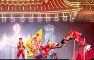 彰縣媽祖祈福文化節 臺灣特技團表演