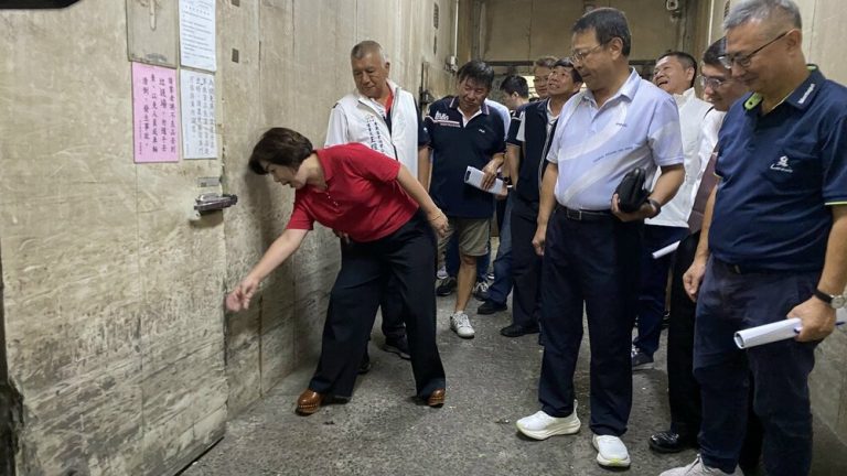 楊瓊瓔爭取8千萬 改善台中果菜市場