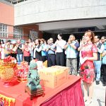 南郭國小重建活動中心暨地下停車場上梁