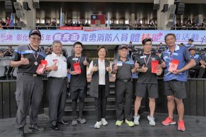 彰化義消救災技能大比拚 千人競技