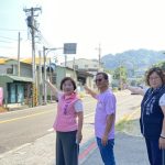 潭興路拓寬將完工 楊瓊瓔再爭取9座電桿地下化