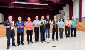 頒發彰化市社區守望相助隊裝備補助款及獎勵金