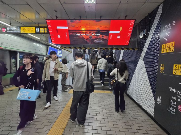 「感受臺南」走進首爾地鐵8大站 串聯臺南美食、文化與城市風景