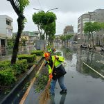 桃園環保局動員環境清理 加速恢復市容
