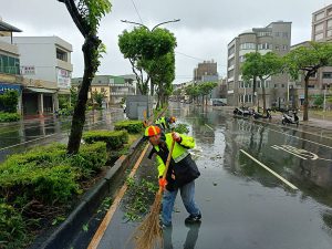 桃園環保局動員環境清理 加速恢復市容