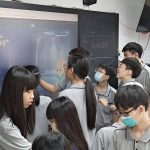一甲國中無差別閱讀競賽 觸控大屏搶答添趣味