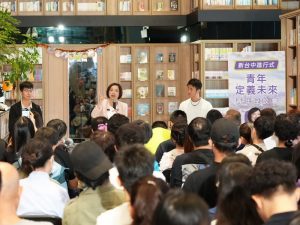 何欣純與青年舉辦座談會 提七大青年協力政策