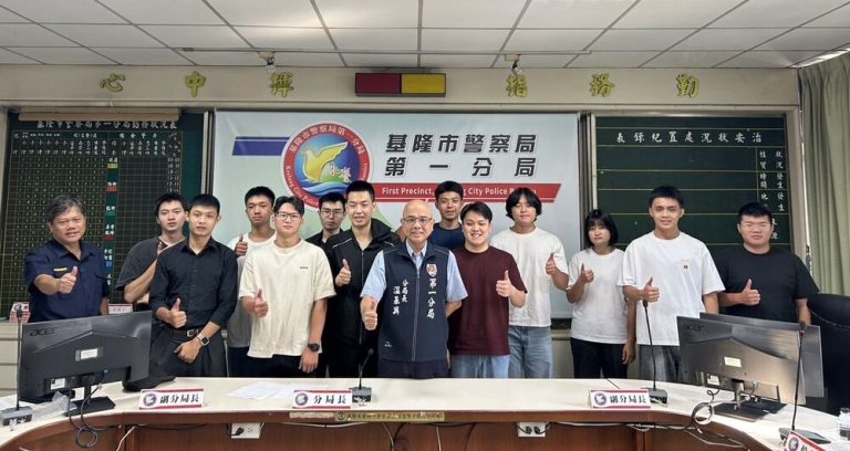 警一分局迎新血 盼肩負治安重責
