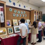 張乃夫師生膠彩畫聯展 中寮鄉圖展出