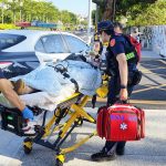 呼吸困難急拍巡邏車窗求救 清水警即刻救援