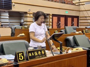 嘉義市資深議員張秀華針對八大面向質詢 望市政全面升級