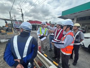 嚴防強風豪雨 捷運局長視察黃線及岡山工區防颱整備
