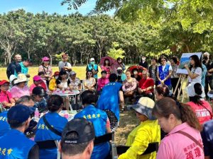 太平新圖書館耗資1.8億元改建 黃佳恬與地方民眾舉辦動工說明會