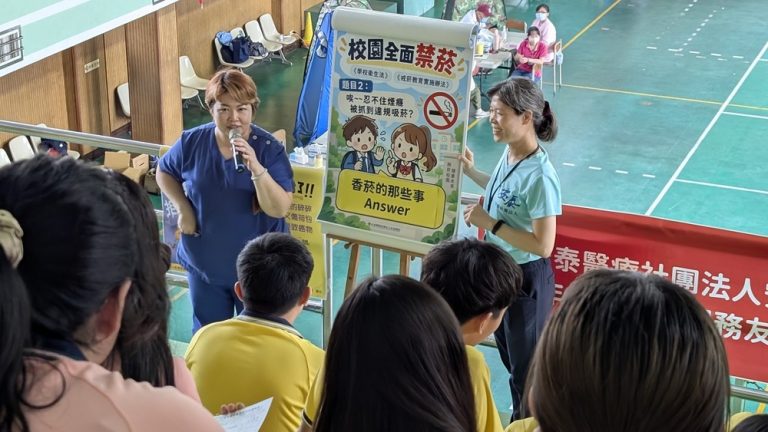 安泰醫院深入屏南校園 推動流感疫苗接種