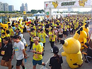 寶可夢路跑台中場一連2天在中央球場舉行