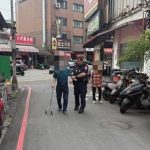 年邁老翁迷途 鼎山警暖心護送返家