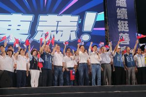 張善政邱奕勝聯合競總造勢湧3萬人相挺