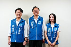 張善政競辦發布人事 莊鎧毓、洪于媗出任發言人