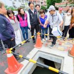 張善政視察排水改善 降低積淹水風險
