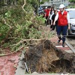 颱風過後 謝國樑持續率隊前往各地勘災