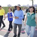 捷運進楊梅 劉慶豐率隊踏勘路廊