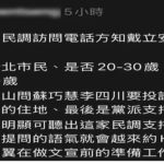 散布假民調貼文 桃檢揪出藏鏡人