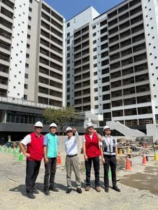 林欽榮視察亞灣社宅開箱實品屋 宣布634戶公告招租