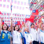 藍營南高屏3縣市長候選人果貿歡度國慶