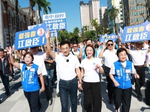 江啟臣抽中3號 要做市民靠山