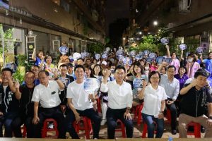 江啟臣南屯問政說明會 針對提高生育率提出多項育兒政策