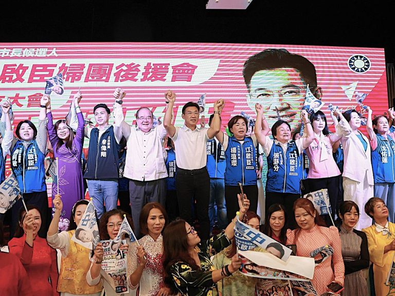 江啟臣市政藍圖照顧女性 當選後將成立「婦幼發展委員會」