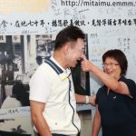 江啟臣清水拜票 承諾打造鰲峰山