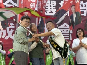 江瑞鴻競選總部成立 人潮擠爆會場