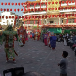 清水區高美地區民眾盛大恭迎紫雲巖觀世音菩薩神尊回娘家作客