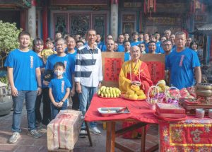 北港朝天宮三媽副駕金身開斧　凝聚十方善信虔誠護持